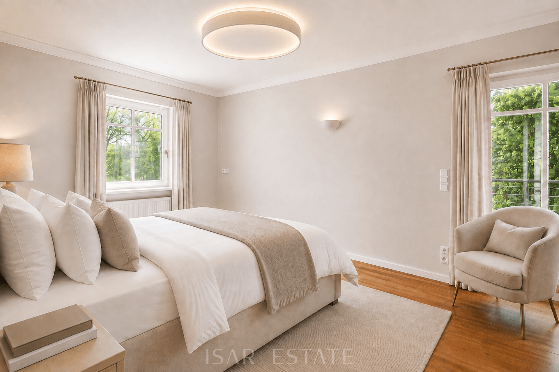 Schlafzimmer KI Visualisierung